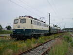 Zum zweiten Mal kam die PRESS 110 511 mit dem Störtebekersonderzug von Zwickau,am 01.Juli 2023,nach Bergen/Rügen.Am 08.Juli 2023 wird der Sonderzug noch einmal nach Rügen kommen.