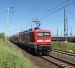 br-112-renntrabi/433821/re-4309hamburg-rostockbei-der-einfahrt-im-rostocker RE 4309(Hamburg-Rostock)bei der Einfahrt im Rostocker Hbf.05.06.2015
