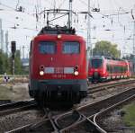 am Freitag den 08.08.2014 kam zu Freude der Fotografen 115 261-0 fr den IC 1961 von Hamburg-Altona-Stralsund nach Rostock Hbf.