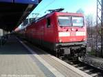 112 106 am RE3 Mit ziel Elsterwerda im Bahnhof Stralsunf Hbf am 4.5.13