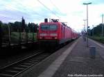 143 193-1 als S1 mit Ziel Warnemnde im S-Bahn Hp. Rostock-Bramow am 22.6.13