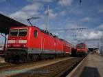 143 305-1 und 143 251-7 am 27.02.10 in Cottbus