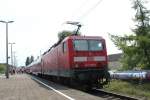 143 250-9 im Bahnhof Holbeinpaltz am 05.08.10.