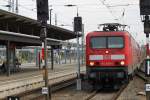 114 033-4 bei der Einfahrt aus Lutherstadt Wittenberg am 05.08.10.