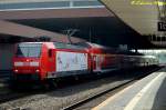 146 028-6 mir RE 5 von Koblenz nach Emmerrich durch Düsseldorf HBF am 05.05.2014