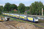 146 514 f�hrt am 28.08.2026 in den Tostedter Bahnhof ein.