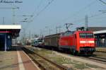 152 029-6 mit Mischer durch Eisenach Ri. Erfurt am 12.03.2014