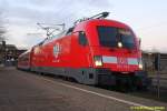 27/01/2015:   182 003 mit IRE 18097 in Hamburg-Harburg auf dem Weg nach Berlin Ostbahnhof