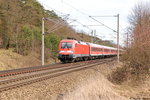 182 015 mit dem Ostermontag IRE 4278  Berlin-Hamburg-Express  von Berlin Ostbahnhof nach Hamburg Hbf in Nennhausen.