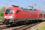 182 016-6 mit RE 4308(Rostock-Hamburg)bei der Ausfahrt im Rostocker Hbf.27.06.2020