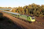 ES 64 U2-037 Flixtrain am 16.10.2022 in Tostedt.