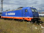 Die Raildox 185 419,am 30.Juni 2018,in Eberswalde.