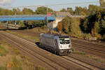 187 075-7 (Rhein Cargo) am 16.10.2022 in Tostedt.