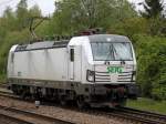 193 831-5 der Firma Salzburger Eisenbahn TransportLogistik GmbH beim Rangieren im Bahnhof Rostock-Bramow.16.05.2015