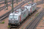 BR 193/859184/193-480-1-und-eine-schwesterlok-am 193 480-1 und eine Schwesterlok am 18.08.2024 in Seevetal - Maschen (Rangierbahnhof).