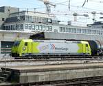 119 007-2 N-RHC (91 76 0119 007-22 N-RHC) f�r Rhein Cargo mit norwegischer Registrierung in Ulm am 16.04.2019.