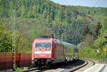 101 002-4 mit IC in Lonsee am 06.05.2011.