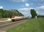 101 001 mit dem AKE Rheingold DZ 13418 Wien - Cottbus bei Fürth Unterfürberg. 12.05.24