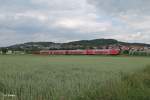 Die RB 15361 Frankfurt/Main - Heidelberg hat Weinheim (Bergstrasse) verlassen.