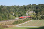 111 056-8 hat den Esslinger Tunnel als RB 59089 München - Nürnberg verlassen.