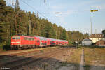 111 100 als RE50 4860 München nach Nürnberg in Ochenbruck.