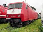 120 005-4 im Eisenbahnmuseum Weimar am 05.08.2016.