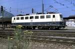 139 222-4 für den Schubbetrieb auf der Geislinger Steige am 15.08.1997.