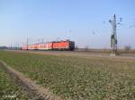 143 685-3 als S10 37051 nach Leipzig HBF bei Schkeuditz West.