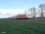 143 893-6 zieht RB25111 Lutherstadt Wittenberg – Leipzig HBF bei Podelwitz.