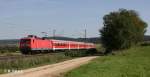 143 265-7 als RB58120 Treuchtlingen - Karlstadt bei Wettelsheim.