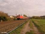 143 076 kommt wieder zurck mit einer RB Jossa bei Thngersheim.