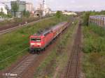 143 281-4 schiebte eine RB eggmhl durch regensburg.