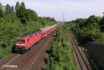 143 641-9 verlsst Frankfurt/Oder wieder mit RB Cottbus.