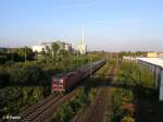 143 100-6 verlsst Regensburg mit der RB 32127 Plattling geschoben.