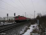 143 017-2 verlsst Obertraublingen mit der RB 32516 Eggmhl-Regensburg.