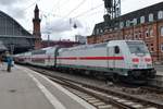 DB IC-2mit 146 561 treft am 27 April 2016 in Bremen Hbf ein.