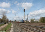 152 138-4  TFG Albertros Express  mit Containerzug in Nürnberg Hohe Marter.