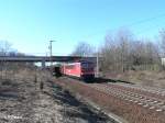 155 038-3 mit Kohlezug bei Frankfurt/Oder Nuhnen.