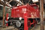 Die E 63 05 im Bahnpark Augsburg am 26.10.2009.