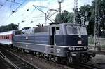 181 201-5 mit IC in Mannheim am 05.08.1997.