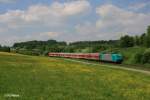 Nachschuss von 165 634-3 mit S3 39336 nach Nrnberg bei Plling.