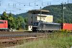 185 555-0 von MRCE Dispolok in Geislingen/Steige am 11.09.2010.