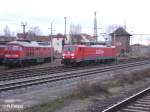 189 047-4 rckt in Frankfurt/Oder solo aus in richtung Oderbrcke.