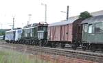 139 260-4 von Lokomotion mit Ausstellungszug und 194 278-0 in Amstetten am 12.09.2010.