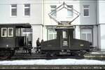 Lok EL  Lina  Baujahr 1902 von AEG Fabrik Nr.160 L�P 5,80m in Trossingen Stadt zum Jubil�um 100 Jahre Trossinger Eisenbahn am 13.12.1998.