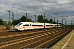 412 007 als eine von vielen Probefahrten am 05.09.2016 in Hamburg-Harburg