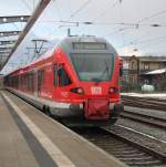 BR 429/248634/429-529-1-als-re9-sassnitz-rostock-bei 429 529-1 als RE9 Sassnitz-Rostock bei der Einfahrt im Rostocker Hbf.08.02.2013