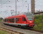 429 529-1 als DB-Dienstfahrt von Rostock Hbf nach Stralsund bei der Ausfahrt im Rostocker Hbf.23.06.2013