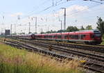 DB-Regio Flirt abgestellt am 27.06.2020 im Rostocker Hbf.