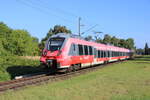 br-442144224429442/860382/442-858-als-s2warnemuende-rostockbei-der-einfahrt 442 858 als S2(Warnemünde-Rostock)bei der Einfahrt in Rostock-Lichtenhagen.31.08.2024